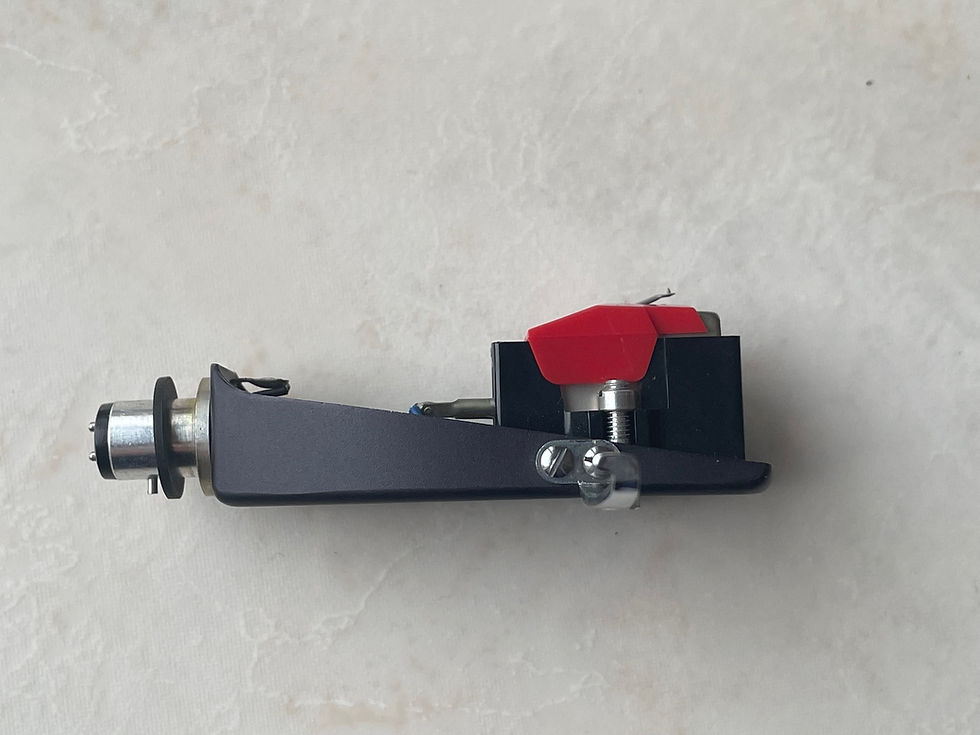 Miniature : Porte Cellule noir + cellule Audio technica Serie DST17 + Diamant ATS10 Neuf