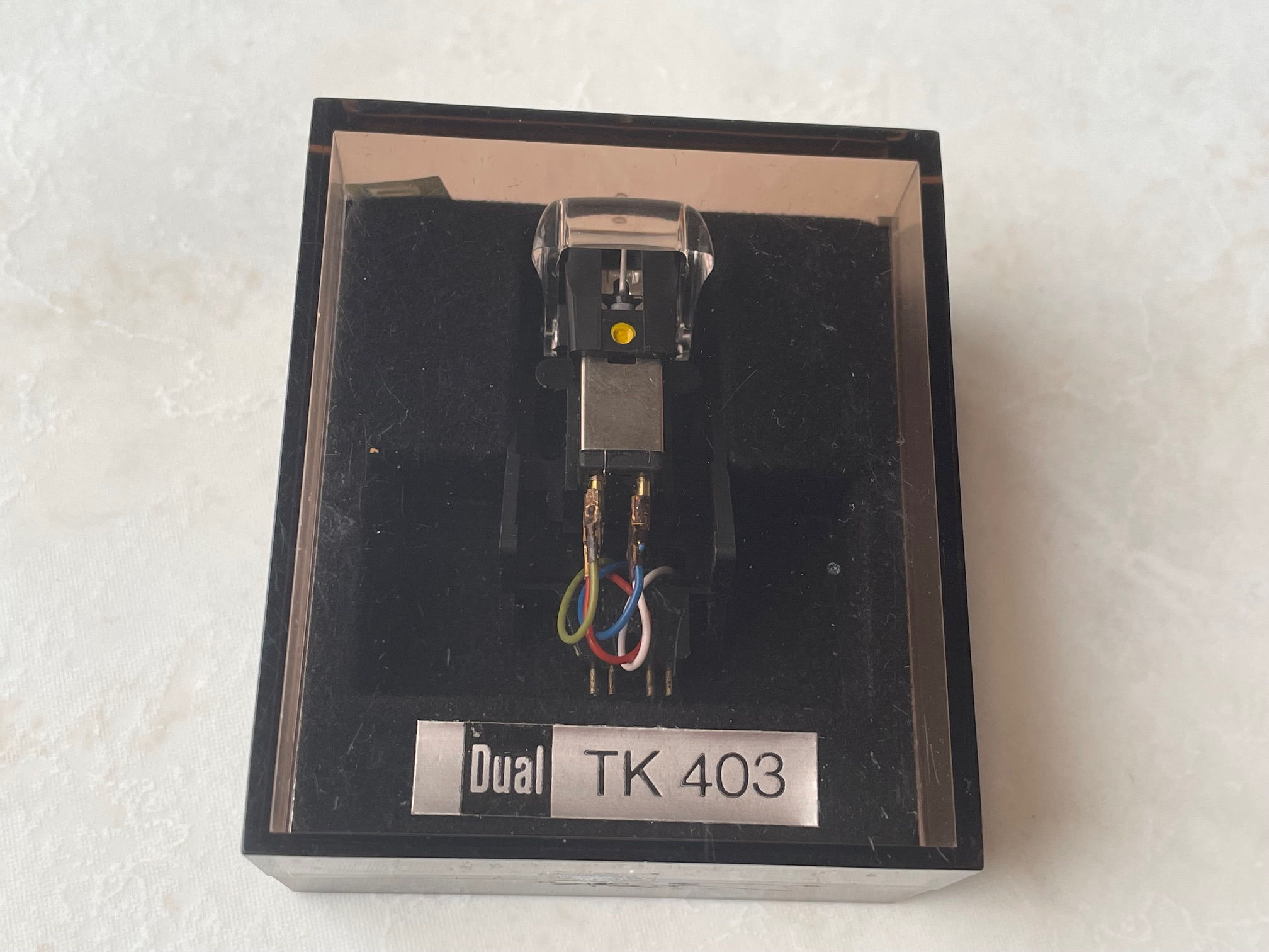 Porte cellule Dual TK403 + Cellule Dual + Diamant Dual elliptique original DN411