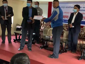 The final part of the event of certificate distribution at Bhaktapur Municipality.