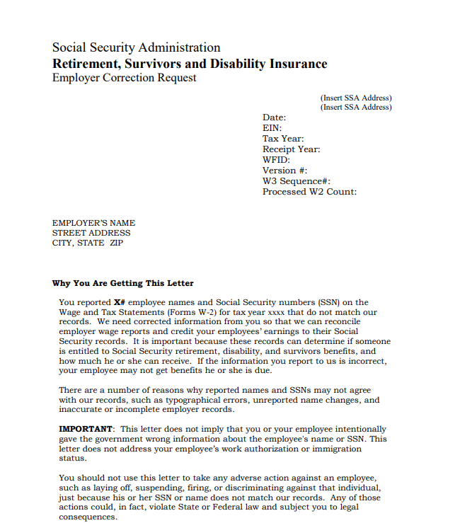 What Employers Need To Know About Ssa No Match Letters What Employers Need To Know About Ssa No Match Letters