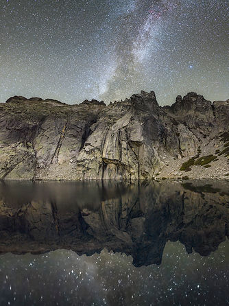 lac capitellu accès nuit photo voie lactée corse klape