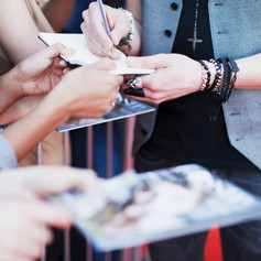 Celebrity Signing Items for Fans