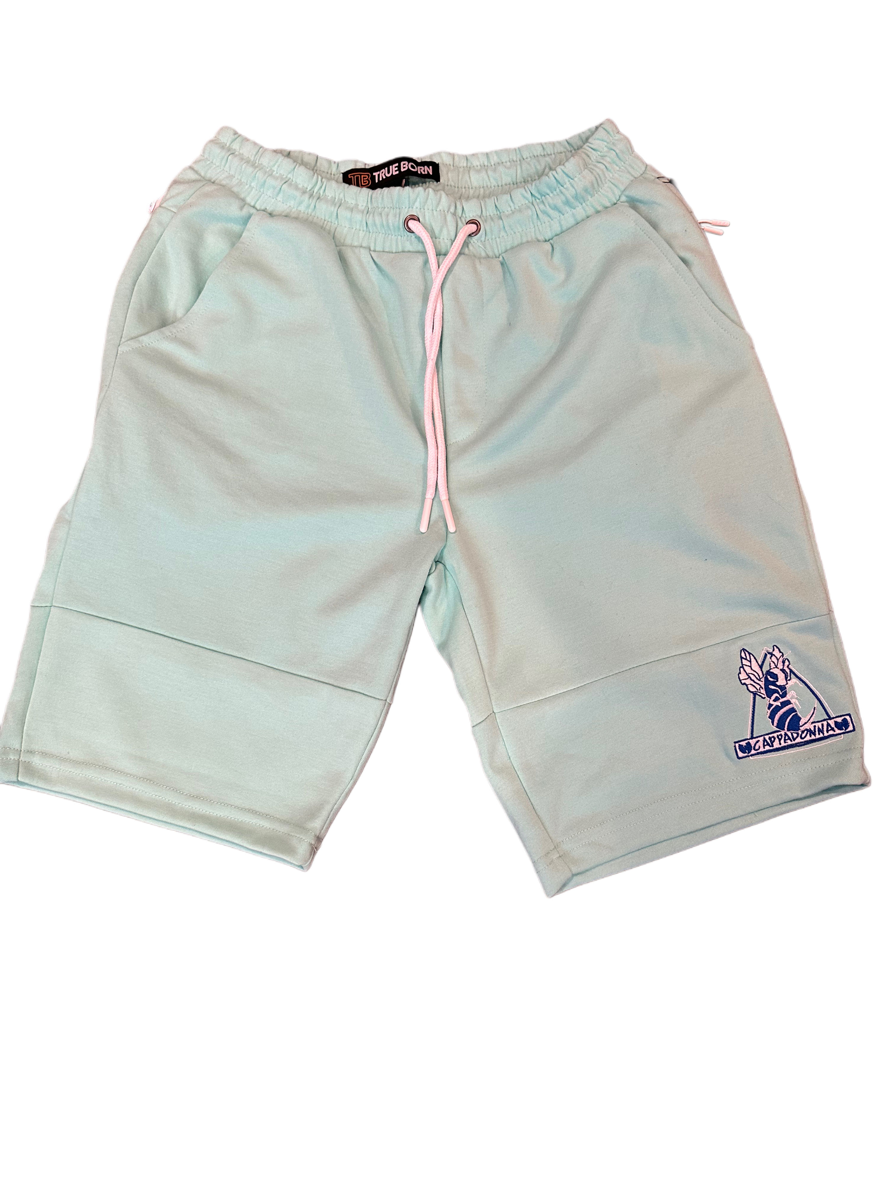 Teal Cappadonna Shorts