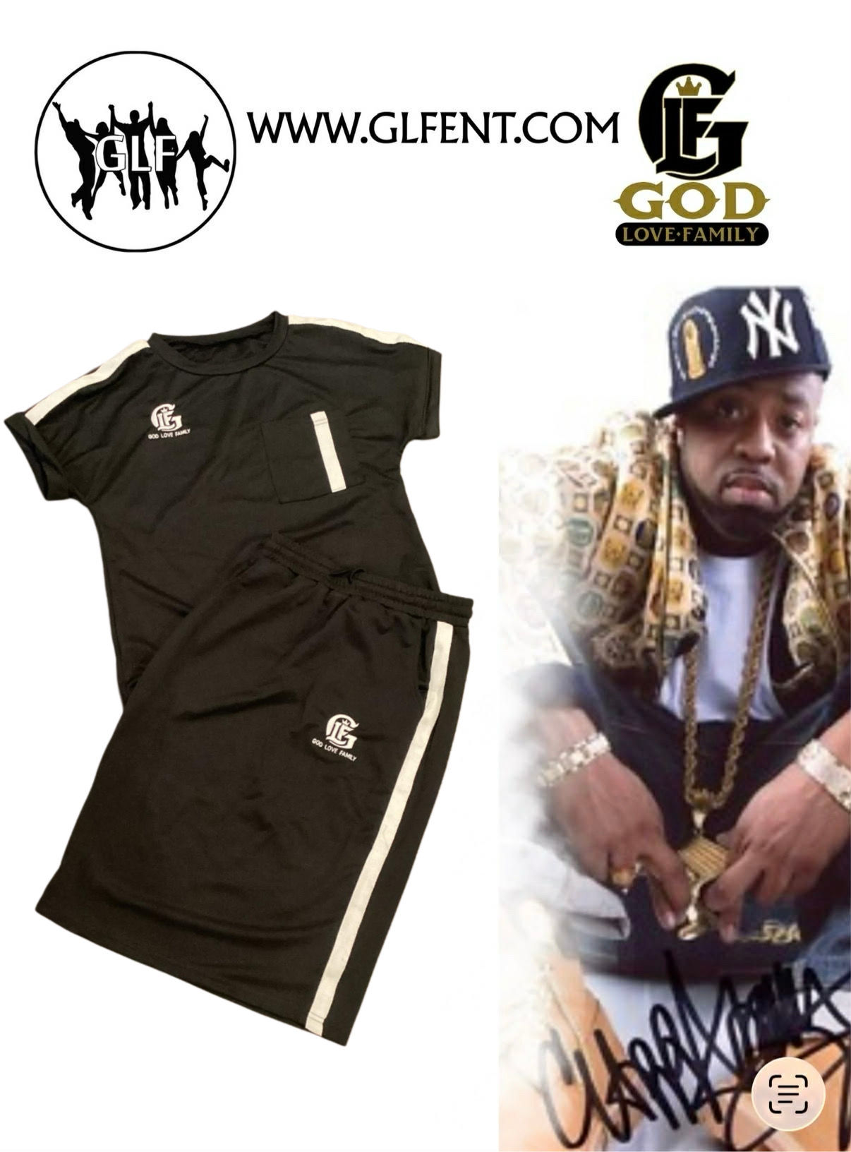black women's skirt set