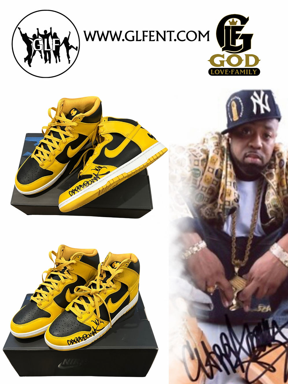Signed Wu-Tang Dunks Size 14 | glfentllc