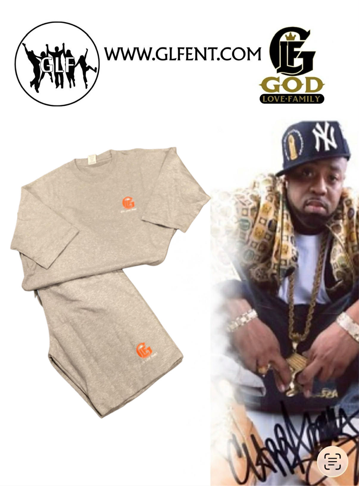 gray 2 piece mens set