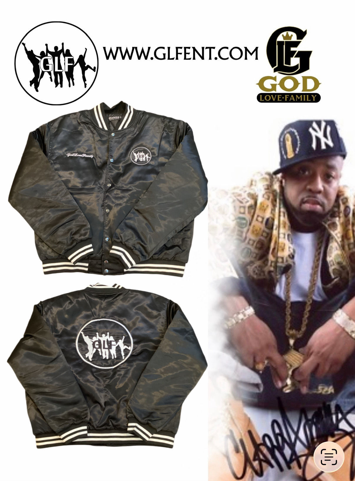Black GLF Jacket 