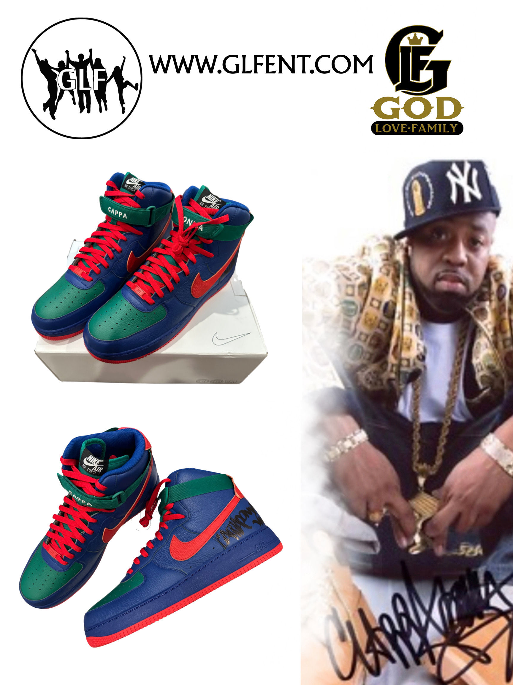 Custom Nike Chakras Size 13