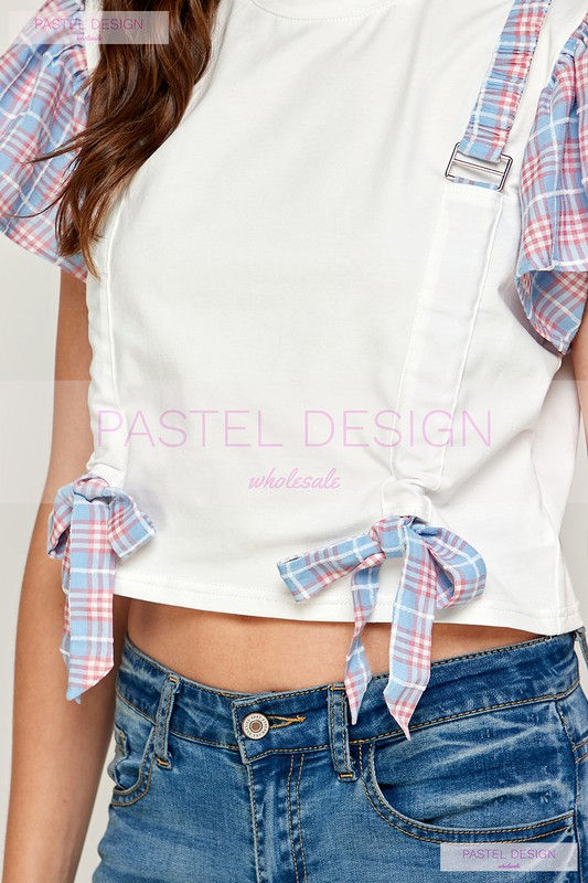 Thumbnail: Blue Checker Top