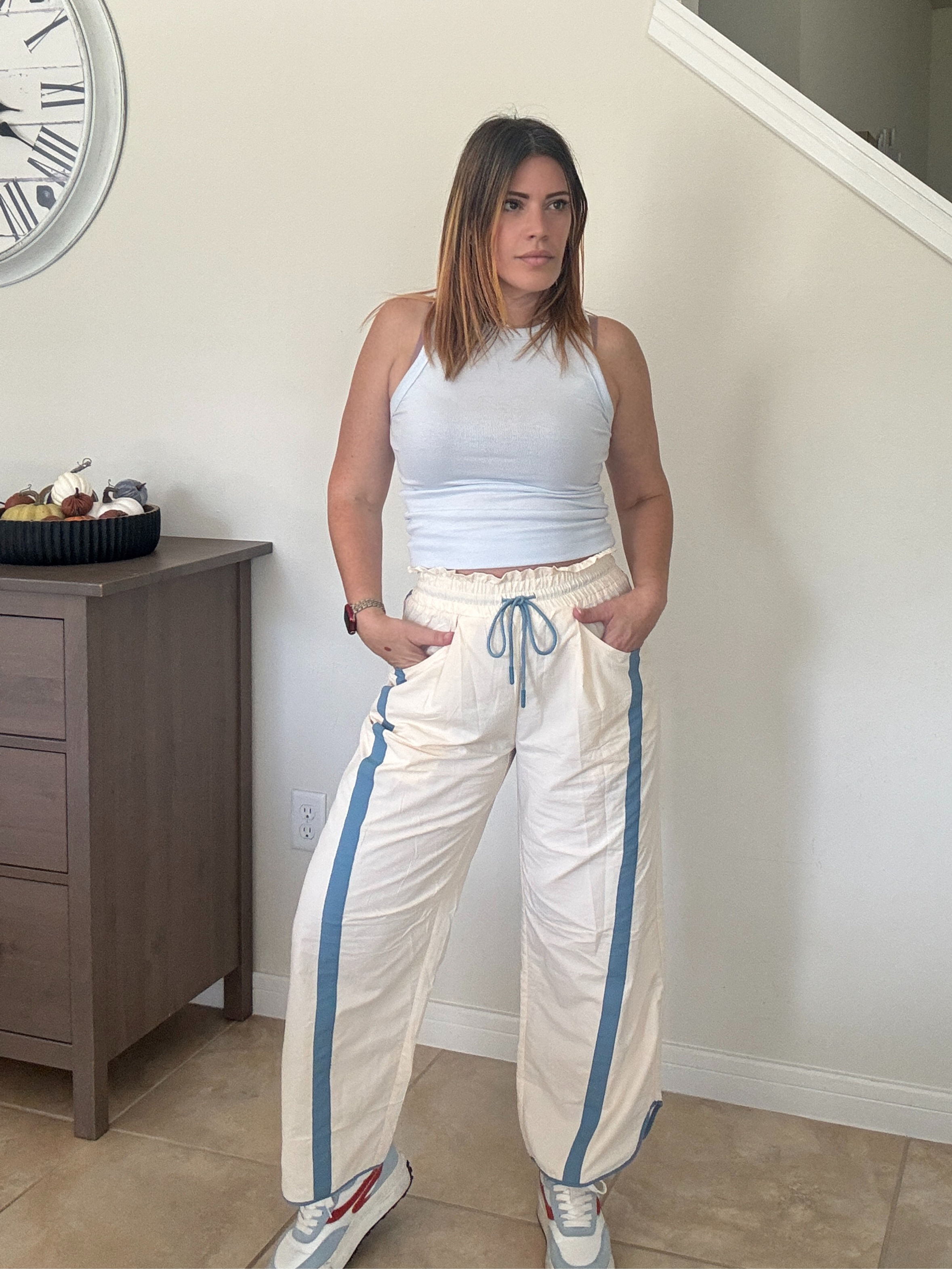 Track Baggy Wide Leg Pants