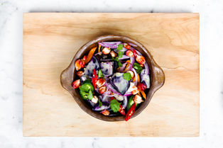 a thoughtfully prepared vegetable dish 