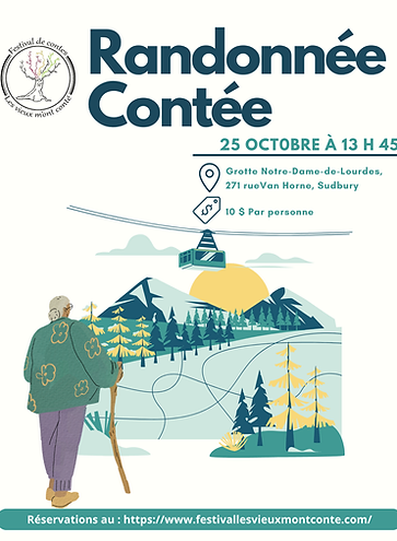 Affiche Randonnée Contée