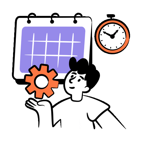 Businessman doing Advance Planning.gif