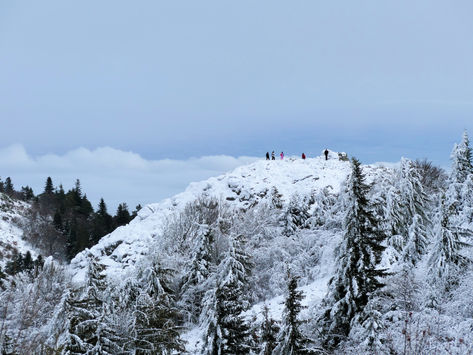 Premières neiges dans le Pilat