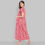 Thumbnail: Premium  Soft Cotton Night Wear - Feeding Red Ikat Full