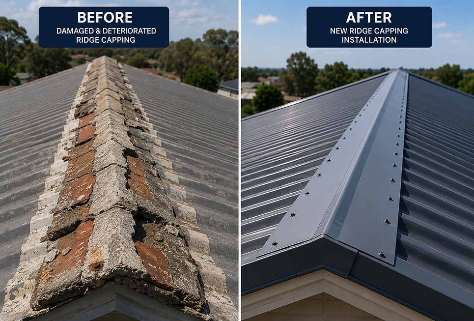 New Colorbond roof replacement completed in Orange NSW