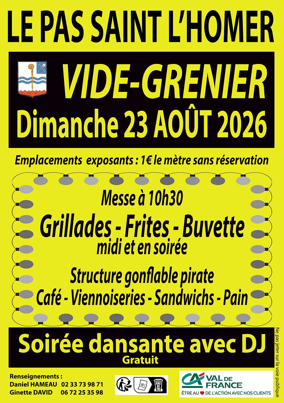 affiche vide grenier le pas 2026 compressed