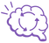 Brain thinking icon