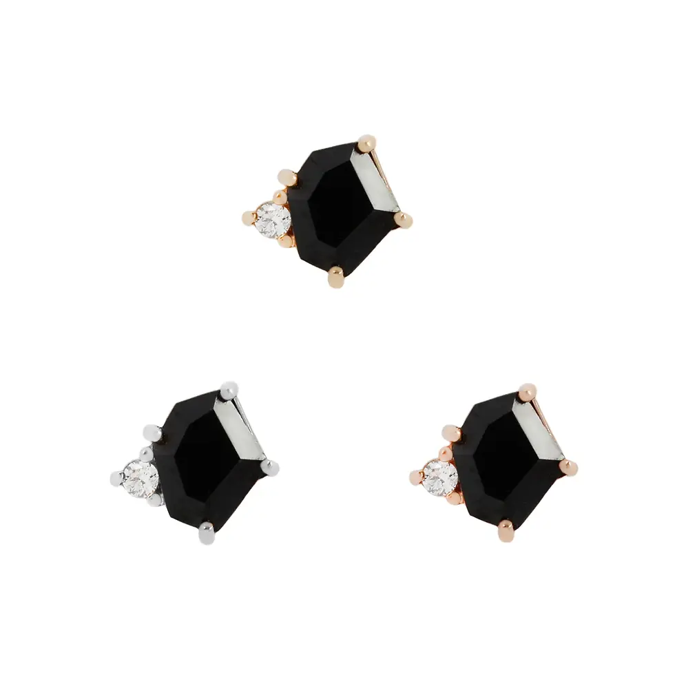 Buddha Jewelry Organics: Elicit - Black Spinel + CZ
