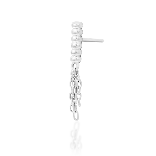 Thumbnail: Junipurr Jewelry - Mistress - White Gold - Side View