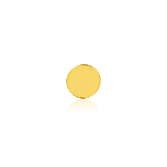 Junipurr Jewelry - Gold Disk