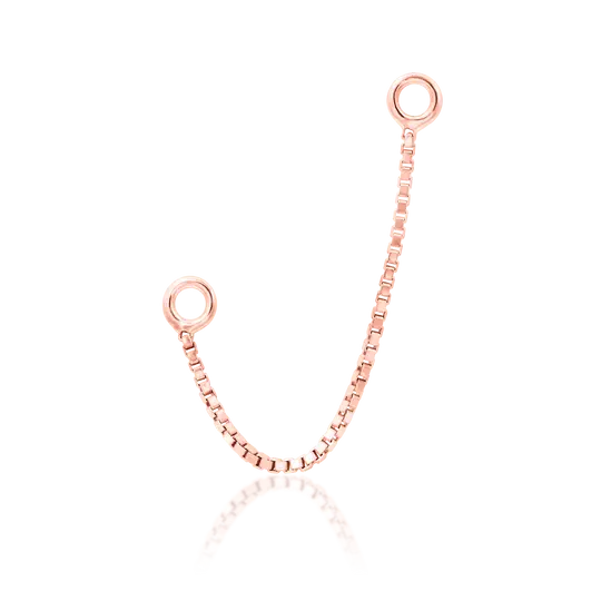 Junipurr Jewelry - Box Chain - Rose Gold