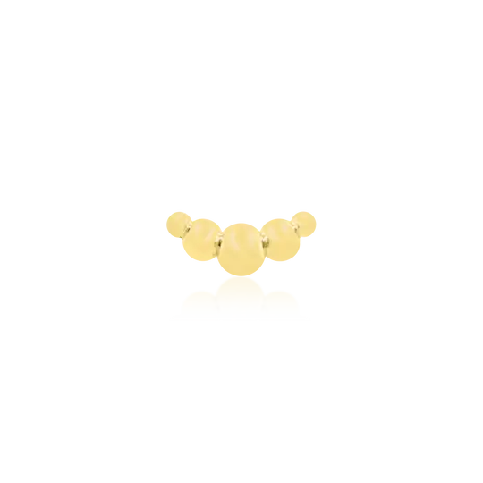 Thumbnail: Junipurr Jewelry - Gold Croissant