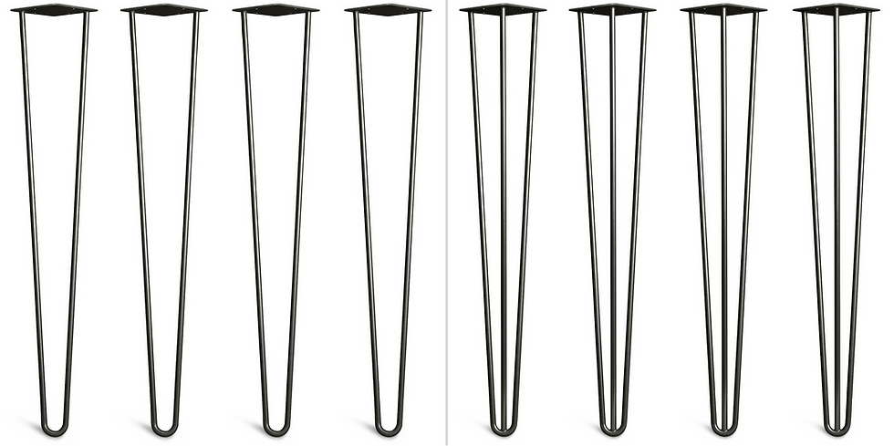 Thumbnail: Hairpin Legs - Standard Colours - 720mm