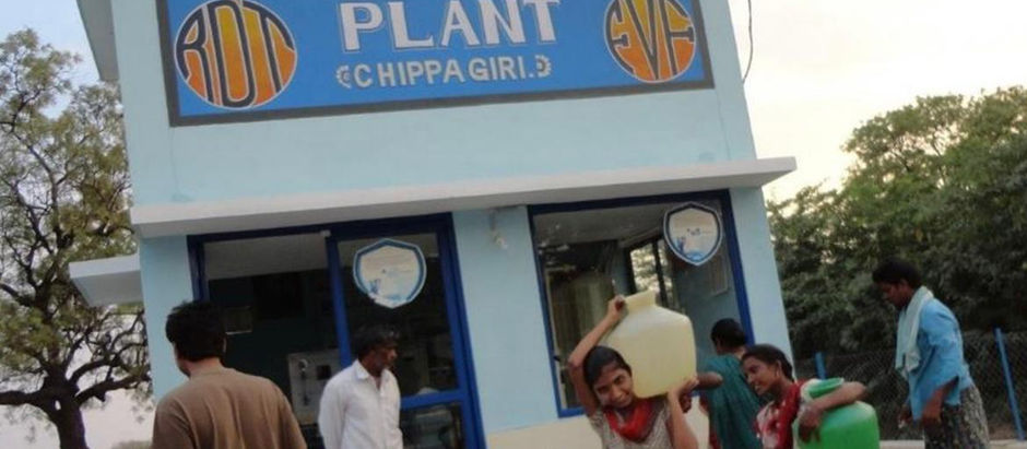 Acceso al agua potable en Cherlopalli junto a la Fundación Vicente Ferrer