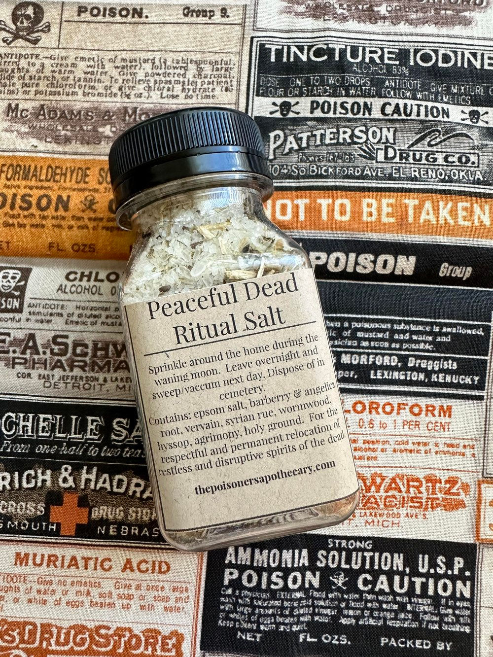 Peaceful Dead Ritual Salt
