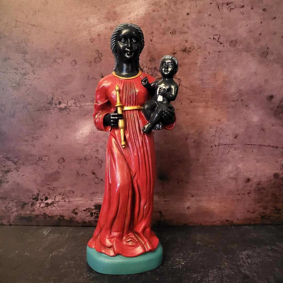 Black Madonna of Einsiedeln Statue