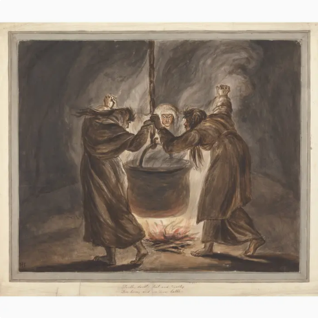 The Three Witches from Macbeth Art Print