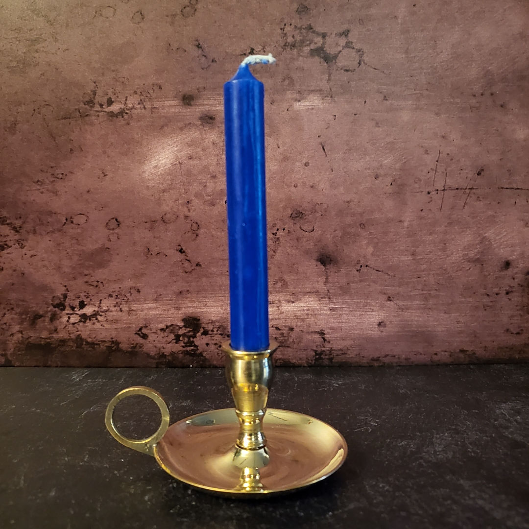 Blue Chime Candle