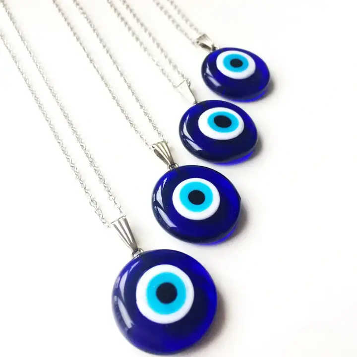Murano Glass Evil Eye Necklace