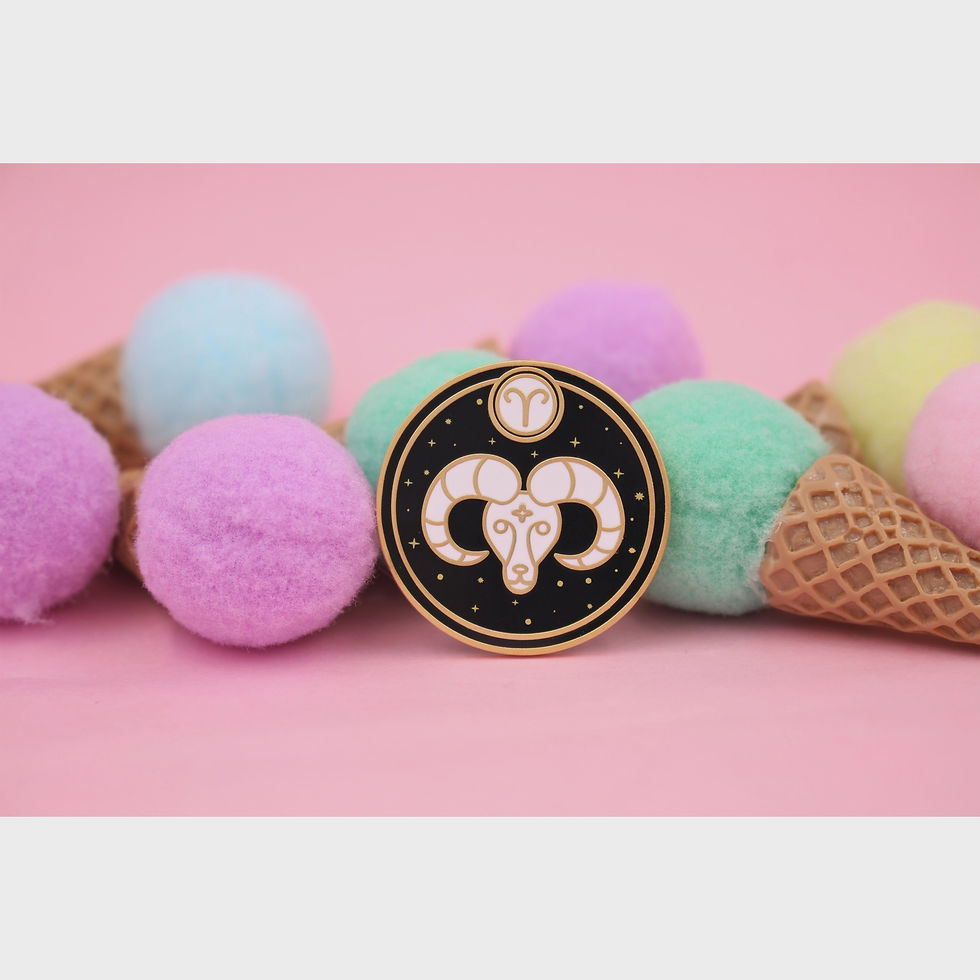 Aries Enamel Pin