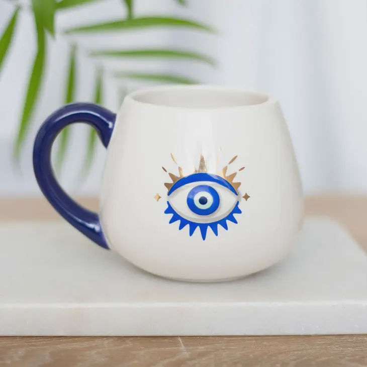 Evil Eye Rounded Mug