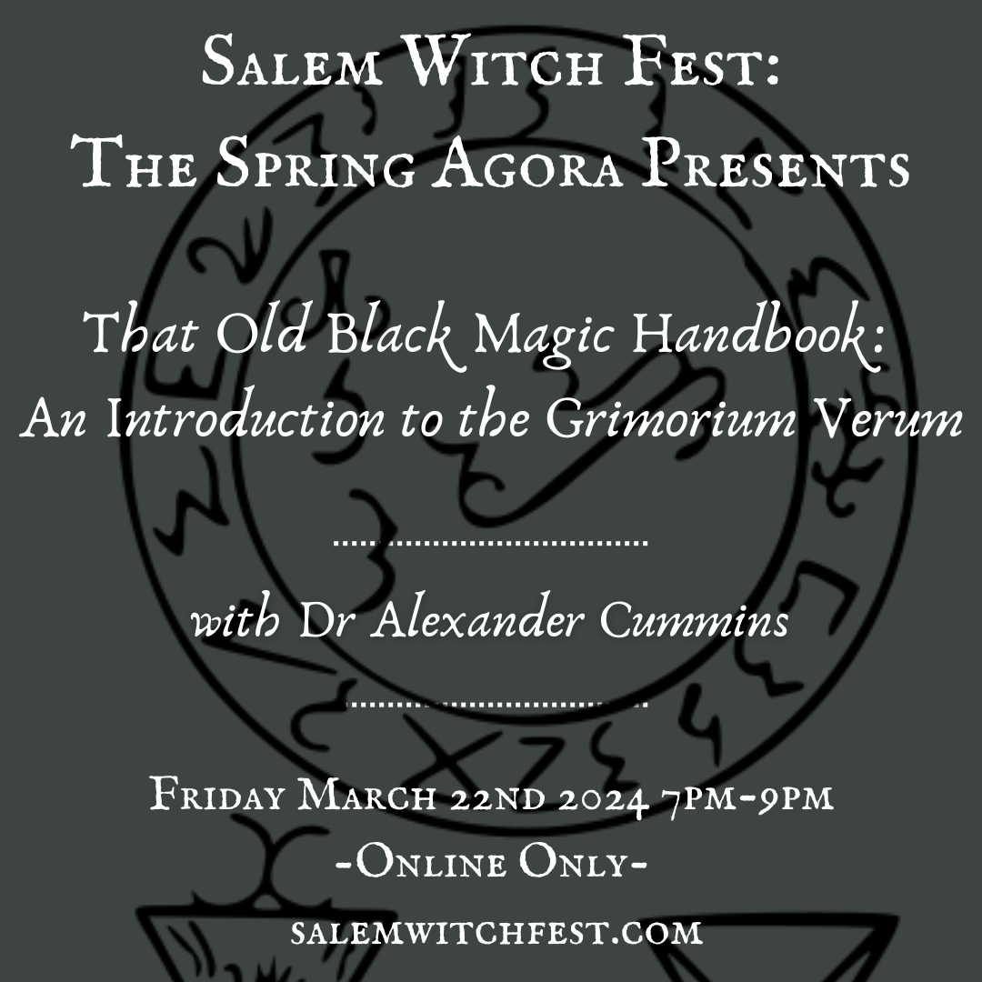 That Old Black Magic Handbook: An Introduction to the Grimorium Verum