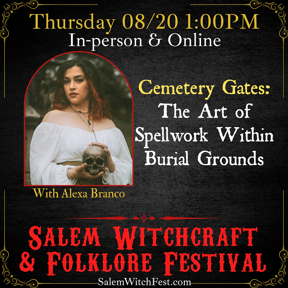 Cemetery Gates: The Art of Spellwork Within