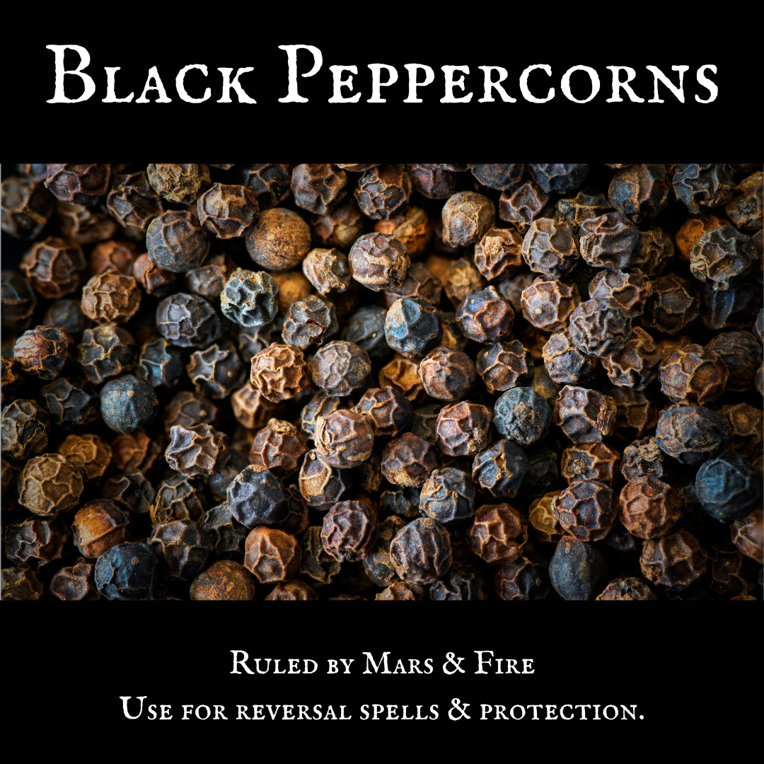 Black Peppercorns