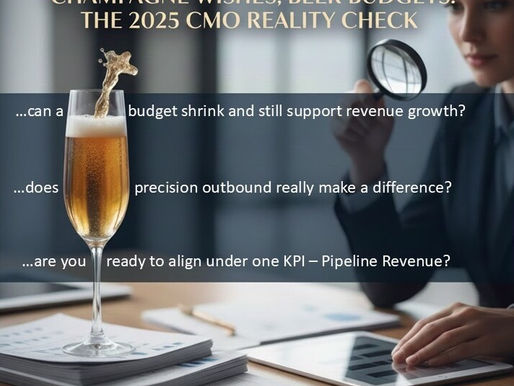 Champagne Wishes, Beer Budgets: The 2025 CMO Reality Check