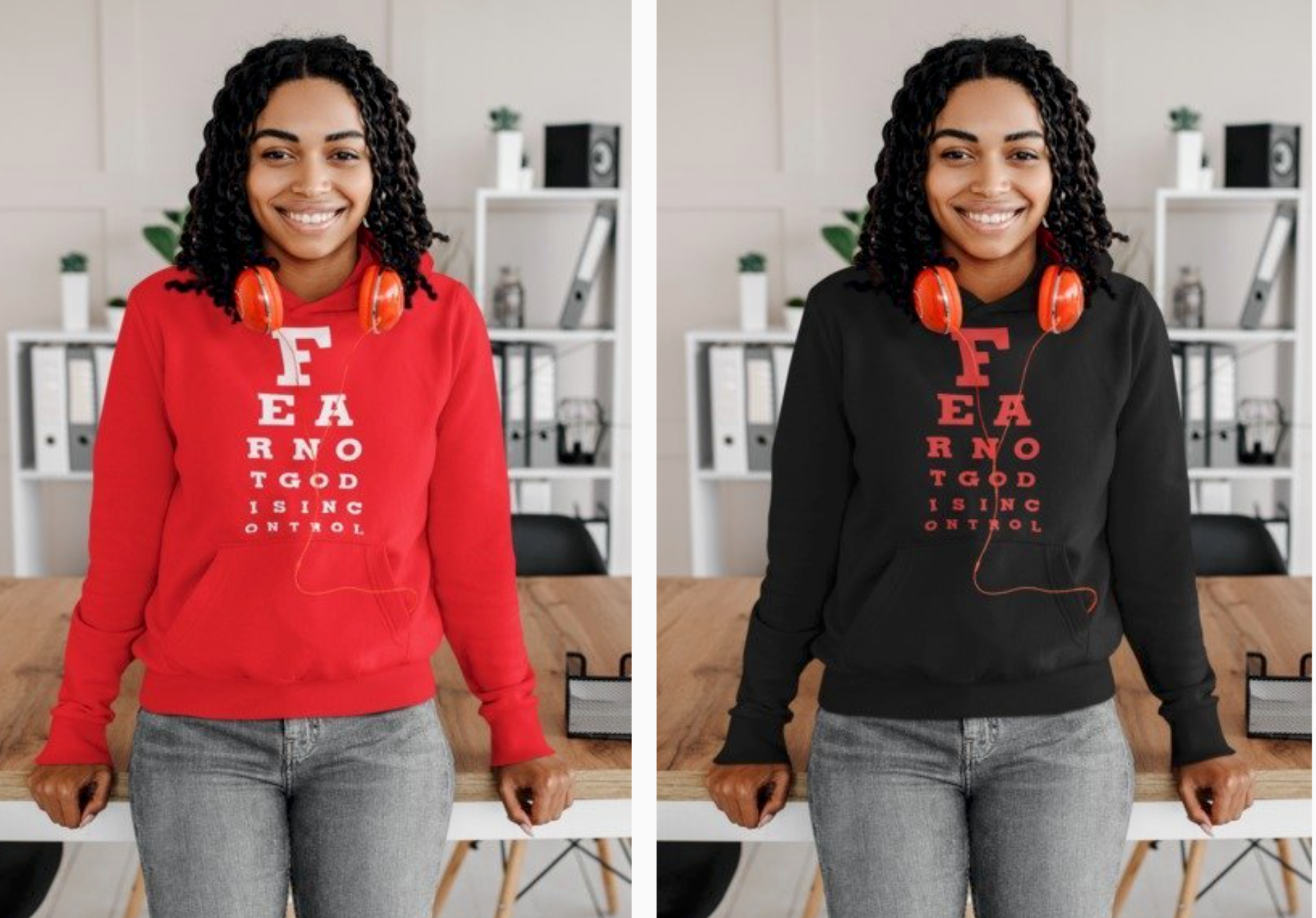 Fear Not Eye Exam Hoodie