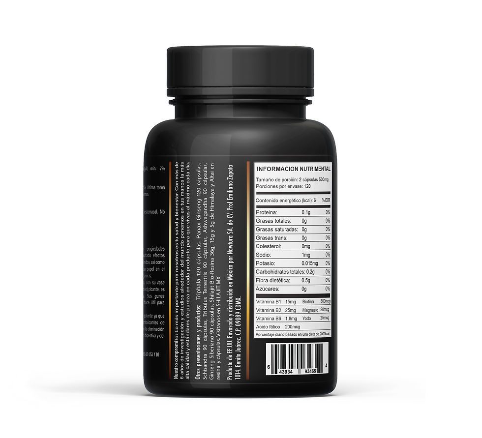 Thumbnail: Triphala and Guggul 100% Pure min 7% Guggulsterone for 30 days