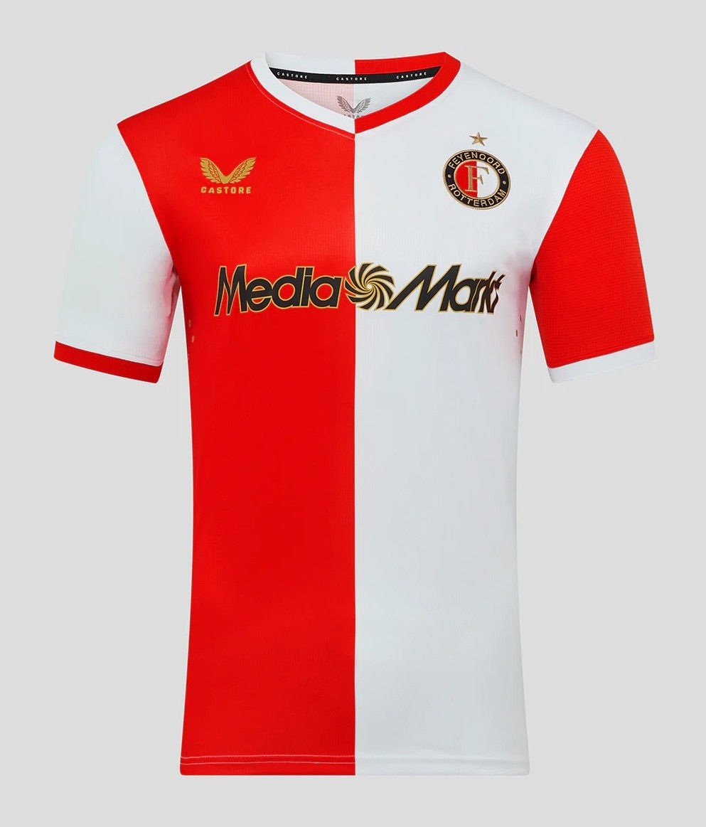 2025 - 2026 Feyenoord Home Football Shirt