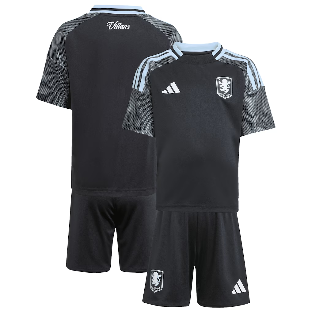 2025 - 2026 Aston Villa Kids Away Football Kit
