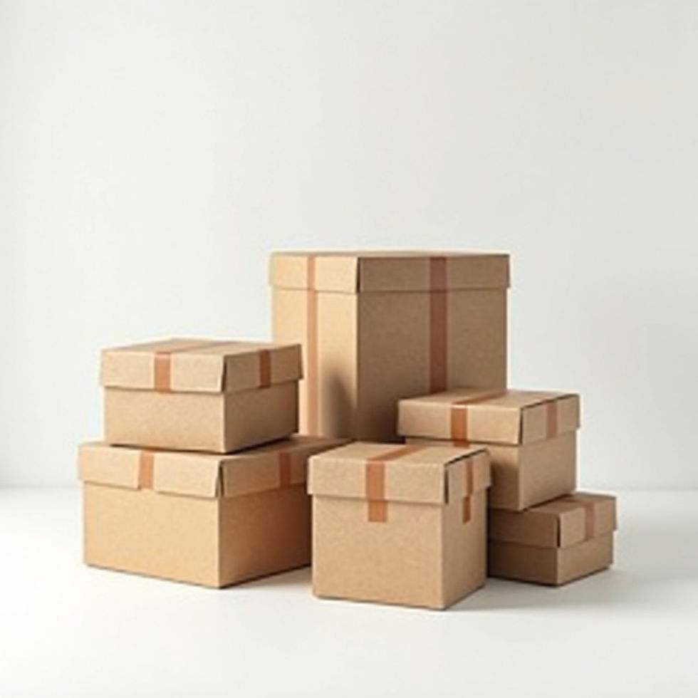 Kraft Shipping Boxes