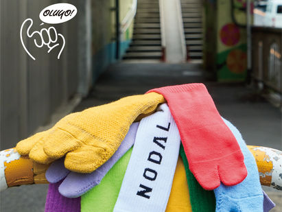 NODALのソックスがOLUYOに来るよ!