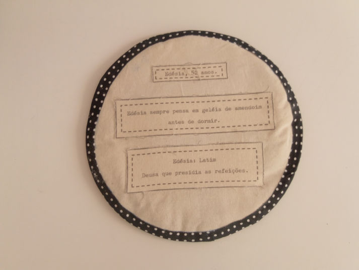 Bordado do livro A ternura pelo avesso