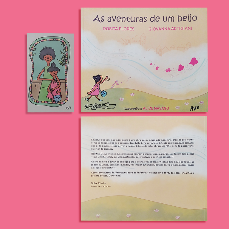 Livro As aventuras de um beijo