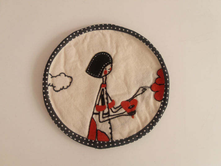 Bordado do livro A ternura pelo avesso