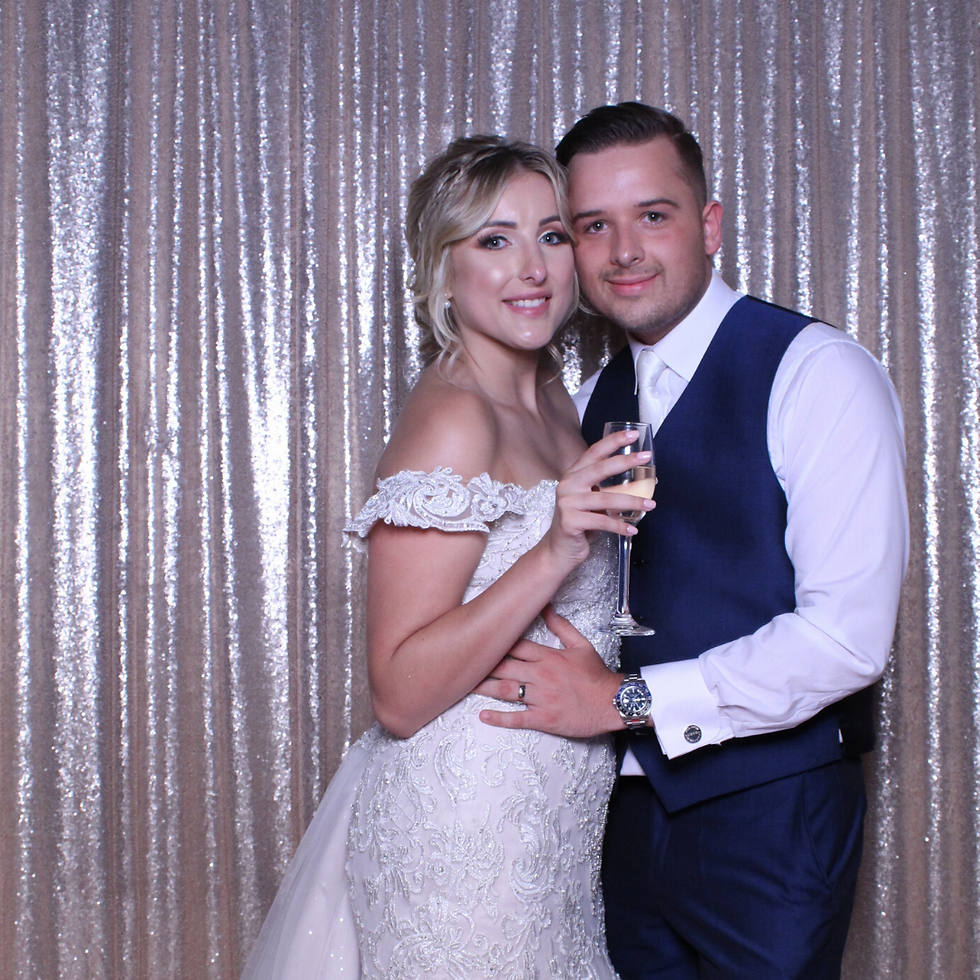 Champagne backdrop